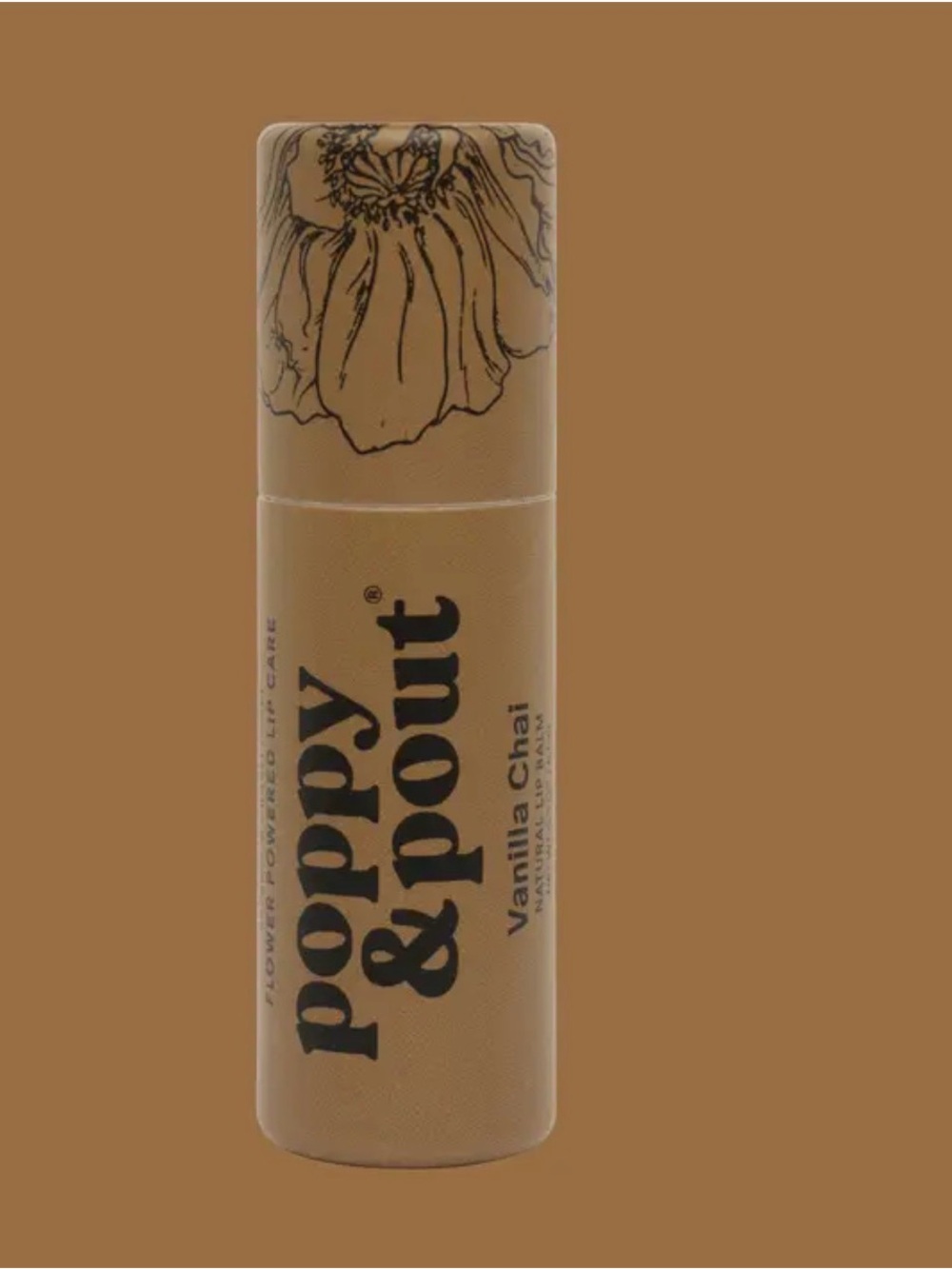 Poppy and Pout Vanilla Chai Lip Balm